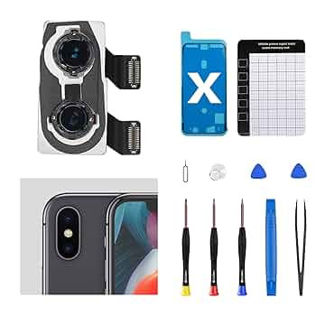 iPhone10背面カメラ　部品 Amazon.com: CYKJGS for iPhone X Main Rear Back Camera